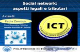 Social network: aspetti legali e tributariictdott.com/wp-content/uploads/2013/12/Zambon2.pdf · 2020. 8. 13. · wikis e altre collaborazioni on line (eg Wikipedia) vod e podcasting