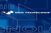 D.B.M. Tec Tecnologie.pdf · 2013. 11. 12. · L'uf1ci0 tecnico opera un sistema composto da stazioni CAD parametrico Tridimensional. che prowedono alla progettazione meccanica, elettrica
