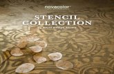 STENCIL COLLECTION - NovacolorNovacolor finishes can be shaped in infinite textures and patterns, releasing the creativity of the professional decorators. STENCIL COLLECTION by Royal