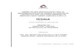 Tesina MelinaDeLaCruz 11junio2020 LIBERADA · 2021. 5. 17. · 2.15 MODELO PARA LA IMPLEMENTACIÓN DE UN SISTEMA DE GESTIÓN DE LA CALIDAD BASADO EN LA NORMA ISO 9001 ..... 22 2.15.1