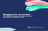 Rapporto annuale - Cosmetica Italia · di prezzo e su canali più economici, pur non rinunciando ai prodotti premium, escludendo progressivamente la fascia di prezzo intermedia. In