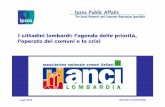 I cittadini lombardi: l’agenda delle priorità, l’operato dei comuni e … Lombardia luglio... · 2020. 3. 16. · 1.000 ogni mese, per un totale di 11.000 interviste per il 2009