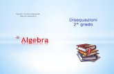 Algebra - liceoweb · 2017. 9. 14. · Le soluzioni dell’equazione sono le ascisse degli eventuali punti di intersezione parabola-asse. che traduce il problema di trovare le intersezioni
