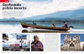 ESTERI REPORTAGE Guatemala patria incerta · 2012. 1. 7. · Il tesoro delle civiltà precolombiane Per trovare qualcosa che non sia stata travolta dalla tra-gedia della guerra civile