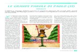 LE GRANDI PAROLE DI PAOLO (II) - Barnabiti · 2020. 1. 5. · rimento speculativo-rituale e fa rife-rimento a fatti o a epoche storico-escatologiche. Un apporto nuovo alla semantica