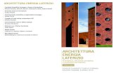 ARCHITETTURA ENERGIA LATERIZIO · 2016. 4. 29. · Costruire in Laterizio, Edilizia e Territorio Web Media Partner Materialdesign.it, Laterizio.it, Archinfo.it, Edilio.it ARCHITETTURA