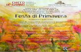 Festa Primavera 5:05:12 · 2020. 9. 10. · SABATO 5 MAGGIO 2012 DALLE ORE 10 ALLE ORE 18 a Grugliasco presso la sede della Libera Scuola Mìchael in Via Prospero 44 si svolgerà