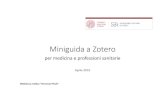 Miniguidaa Zotero