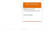 Manuale Installazione DP45K - Chefline