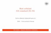Reti cellulari Gli standard 2G-3G