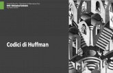 Codici di Huffman - Roma Tre University