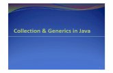 Conoscere l’uso delle collezioni in Java Conoscere il ...