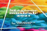 Stagione musicale 2021 - Filarmonica di Rovereto