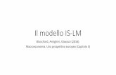 Il modello IS-LM