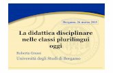 Grassi, La didattica disciplinare nelle classi plurilingui ...