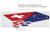 Gli Accordi bilaterali Svizzera – Unione europea