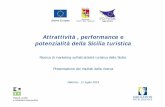 Attrattività , performance e potenzialità della Sicilia ...