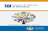 Brochure Centro di Bioetica
