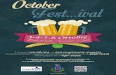 October 3-4-5-6 Ottobre '(e/ - J. E' una grande festa ...