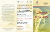 Pianoforte, Chitarra Classica, Canto Lirico Concerto