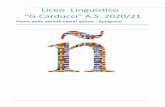Liceo Linguistico “G.Carducci” A.S. 2020/21