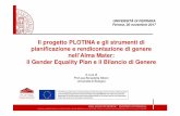 Il progetto PLOTINA e gli strumenti di pianificazione e ...