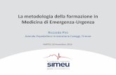 La metodologia della formazione in Medicina di Emergenza ...