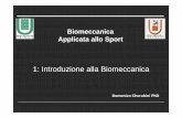 Introduzione alla biomeccanica - DidatticaWEB