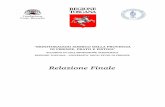 Relazione Finale - Home - Regione Toscana