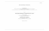 RELAZIONE TECNICA - Ecologia Papotti