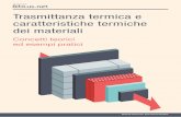 Trasmittanza termica e caratteristiche termiche dei materiali