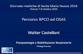 Percorso BPCO ed OSAS Walter Castellani
