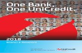 One Bank, One UniCredit