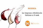 RICERCA Le imprese vitivinicole italiane e il web