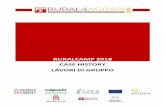 RURALCAMP 2018 CASE HISTORY LAVORI DI GRUPPO