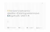 Osservatorio delle Competenze Digitali 2014