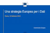 Una strategia Europea per i Dati - Consumers' Forum