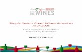 Simply Italian Great Wines Americas Tour 2020
