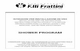 SHOWER PROGRAM - Frattini