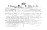 azzetta iciale - Gazzetta Ufficiale