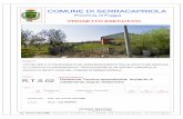 Progetto esecutivo - Comune di Serracapriola