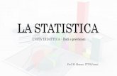 LA STATISTICA - uniroma1.it