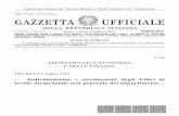 GAZZETTA UFFICIALE - MEF