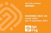 Servizio urbano GRADO INVERNO 2021-22