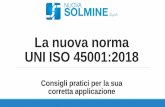 La nuova norma UNI ISO 45001:2018 - Federchimica