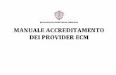 DEL32-74 Manuale Accred Provider ECM