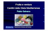 Frutta e verdura Cardini della Dieta Mediterranea