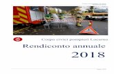 Corpo civici pompieri Locarno annuale 2018