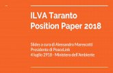 ILVA Taranto Position Paper 2018 - PeaceLink