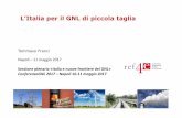 L’Italia per il GNL di piccola taglia - ConferenzaGNL